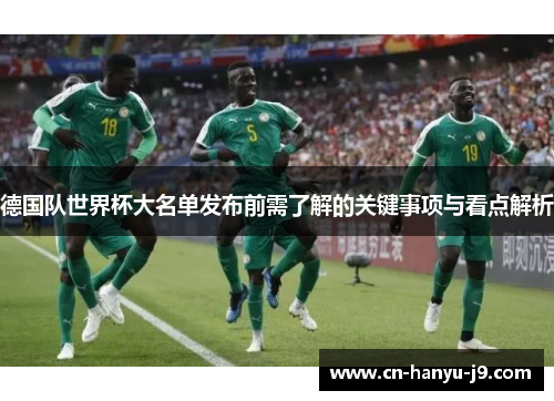 德国队世界杯大名单发布前需了解的关键事项与看点解析